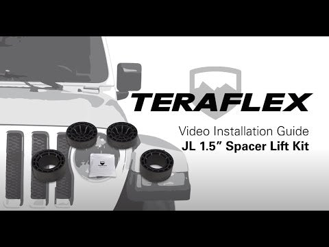 18-Up Wrangler JL 4 Door 1.5 Inch Sport ST1 Spacer Lift System No Shocks TeraFlex