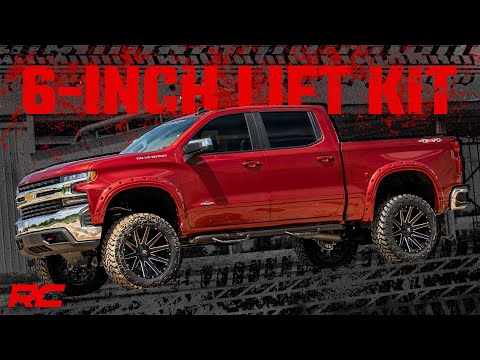 6 Inch Lift Kit M1 Struts/M1 Chevy Silverado 1500 4WD (2019-2024) Rough Country