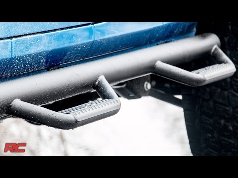 Jeep Wheel to Wheel Nerf Steps 12-18 Wrangler JK 2 Door Rough Country