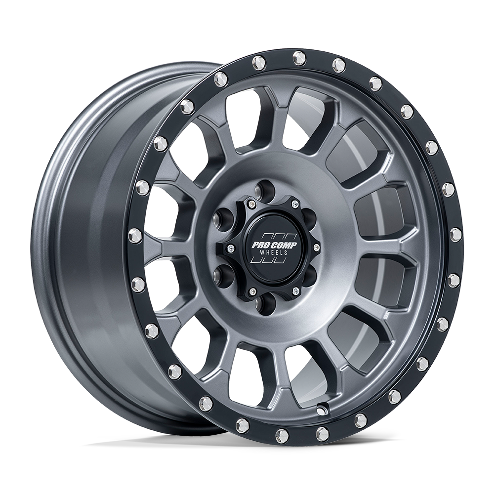ROCKWELL 17X8.5 6X5.5 108 +0 M-GREY BLK